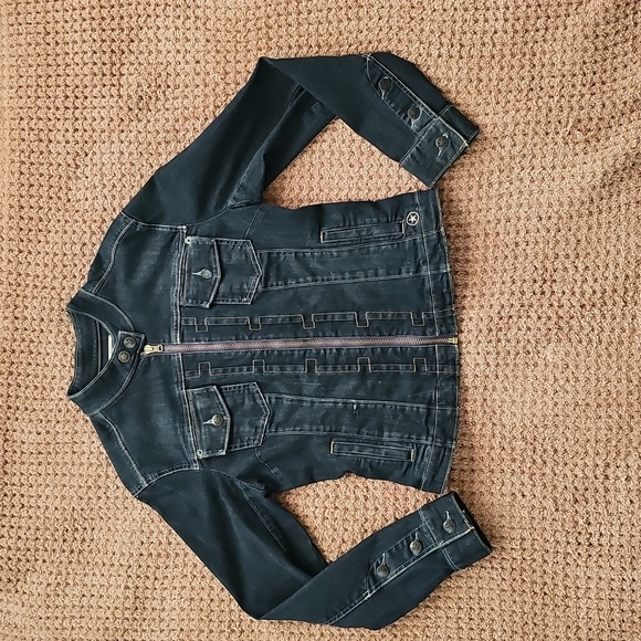 Converse Jackets & Blazers - Converse One Star Womens M Jean Jacket, hardly worn, excellent condition!